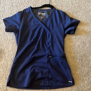 XS Greys Anatomy scrub top